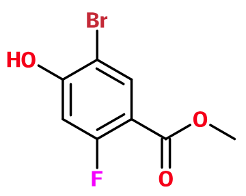 (image for) MCYM2160 Methyl 5-bromo-2-fluoro-4-hydroxybenzoate